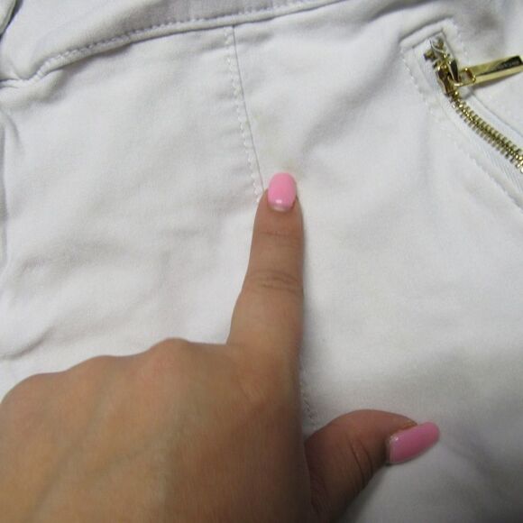 Bebe White Shorts  - Picture 3 of 6